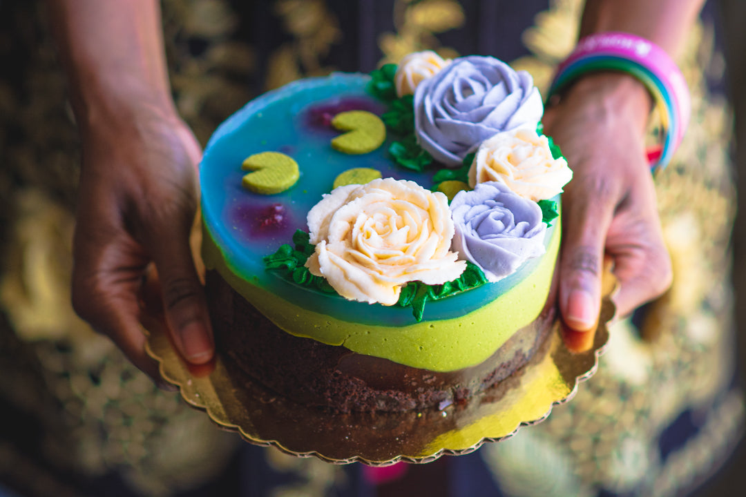 Lily Pond Cake