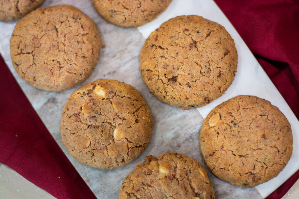 Strawberry White Chocolate Cookies
