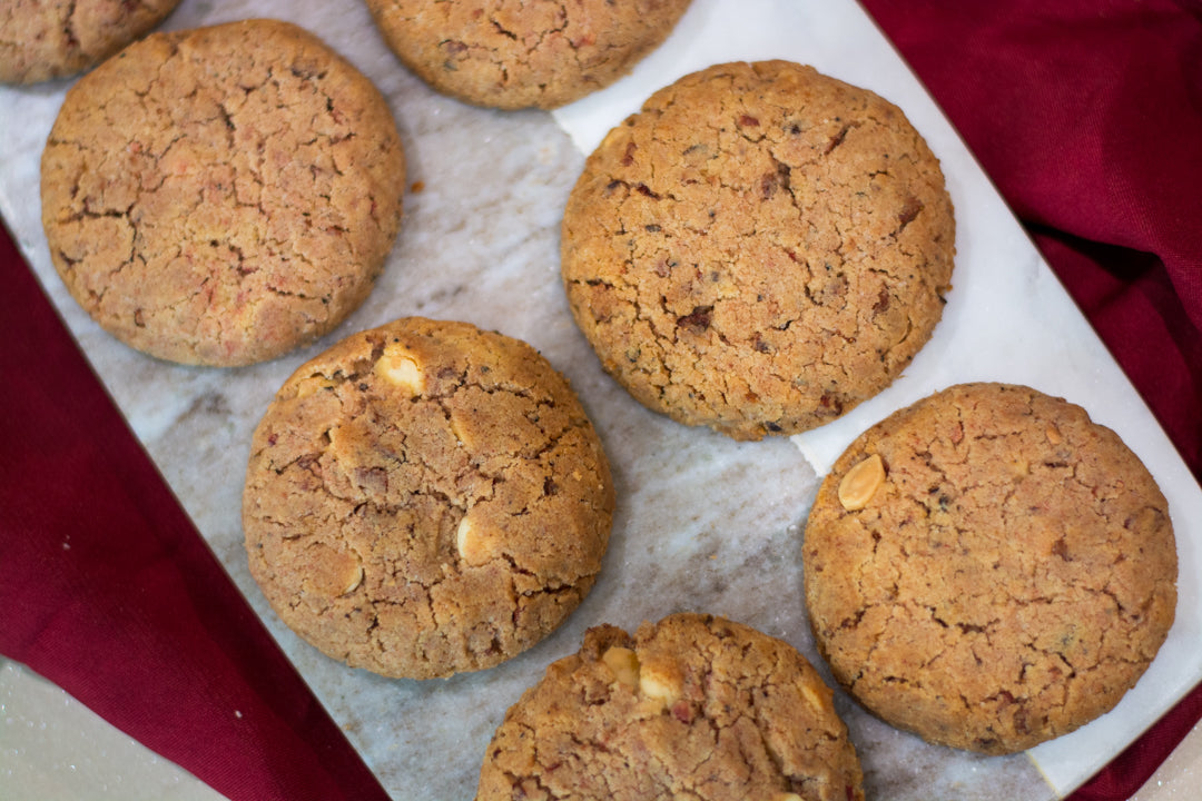 Strawberry White Chocolate Cookies
