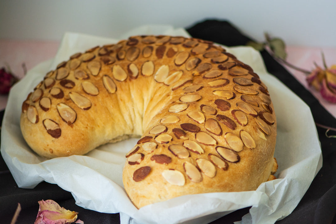 Marzipan-Coconut Sweet Bread