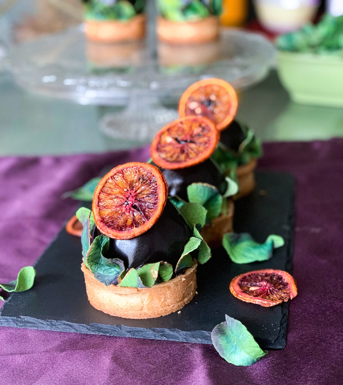 Load image into Gallery viewer, Chocolate Blood Orange Entremet
