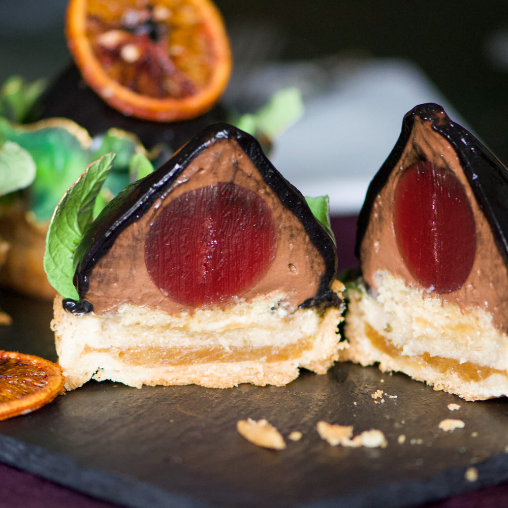 
                      
                        Chocolate Blood Orange Entremet
                      
                    