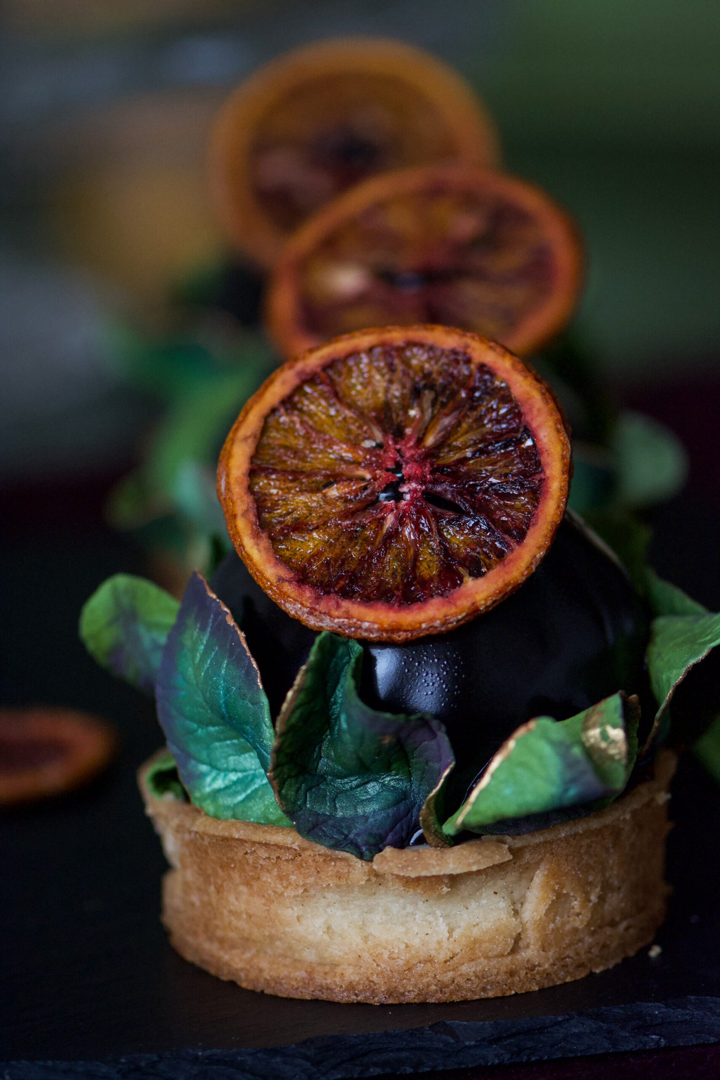 Chocolate Blood Orange Entremet