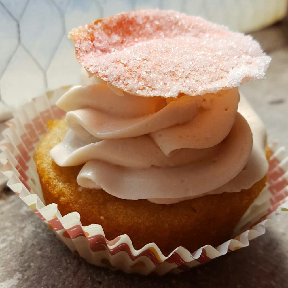 Rose Petal Cupcakes