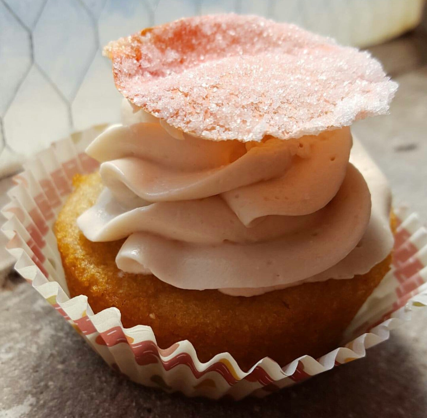Rose Petal Cupcakes